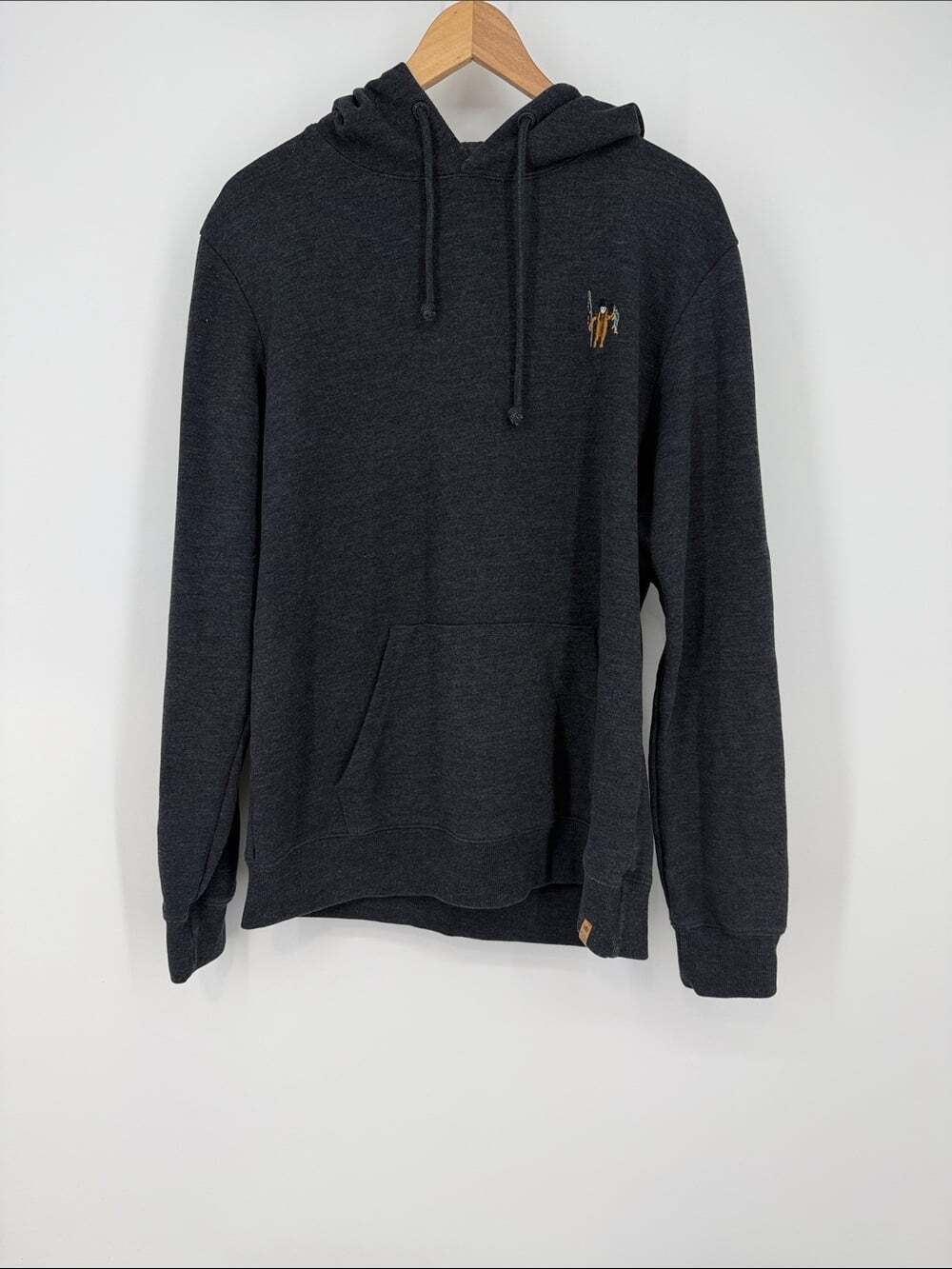 Tentree Men's/Unisex Dark Charcoal Hooded Pullover
